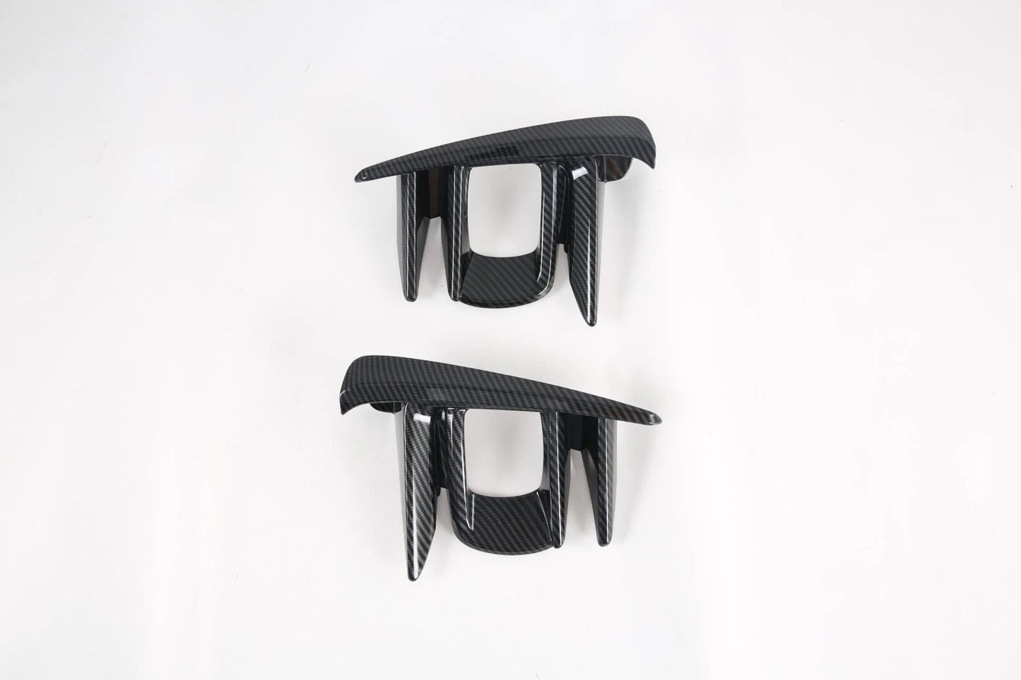 Carbon Fiber Fog Light Lamp Lid Cover Trim for Toyota Sienna (2018-2020)