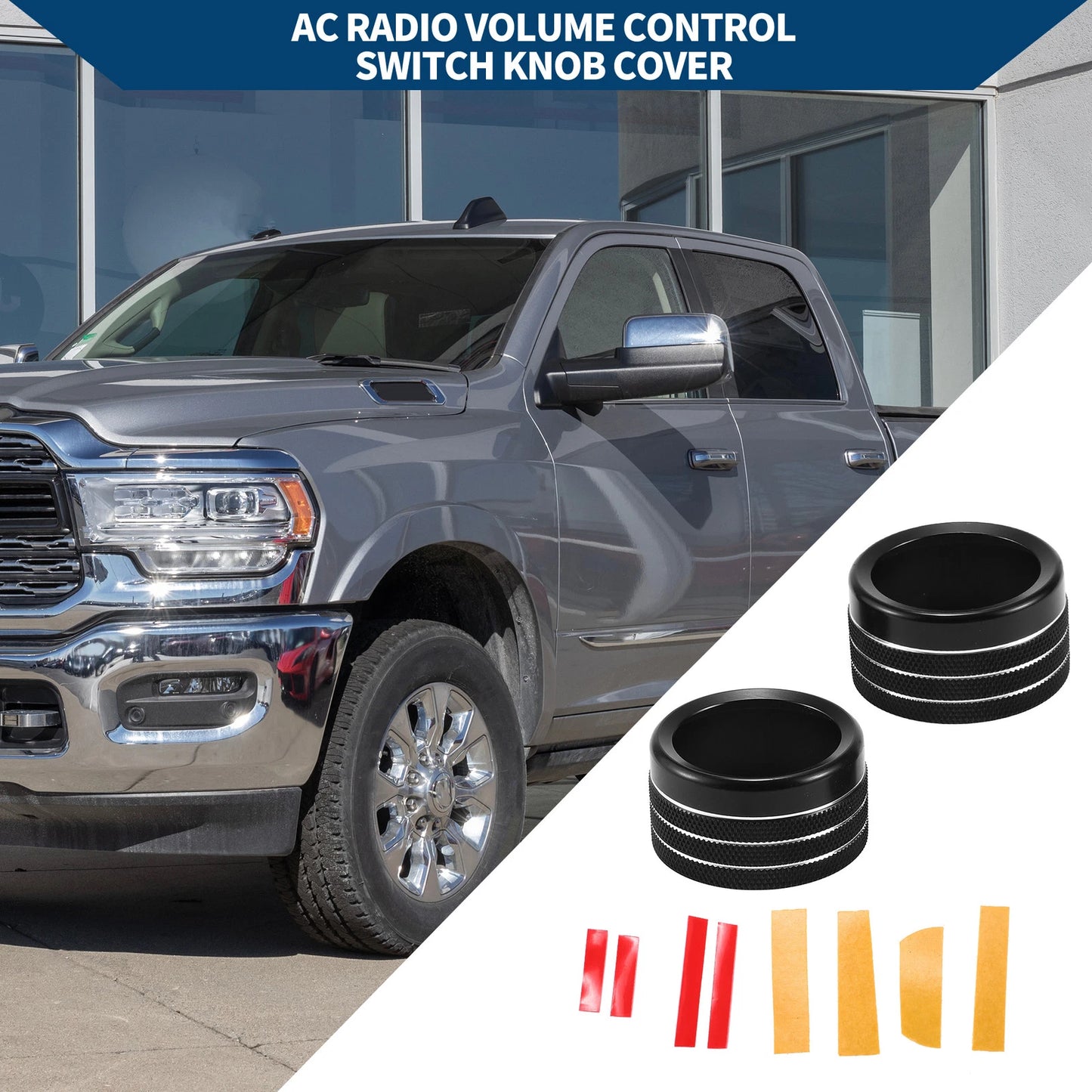 Knob Cover for Dodge RAM (2019-2022)