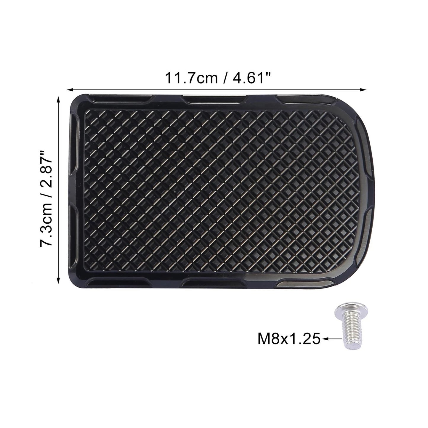 Rear Brake Pedal Step Plate for Harley