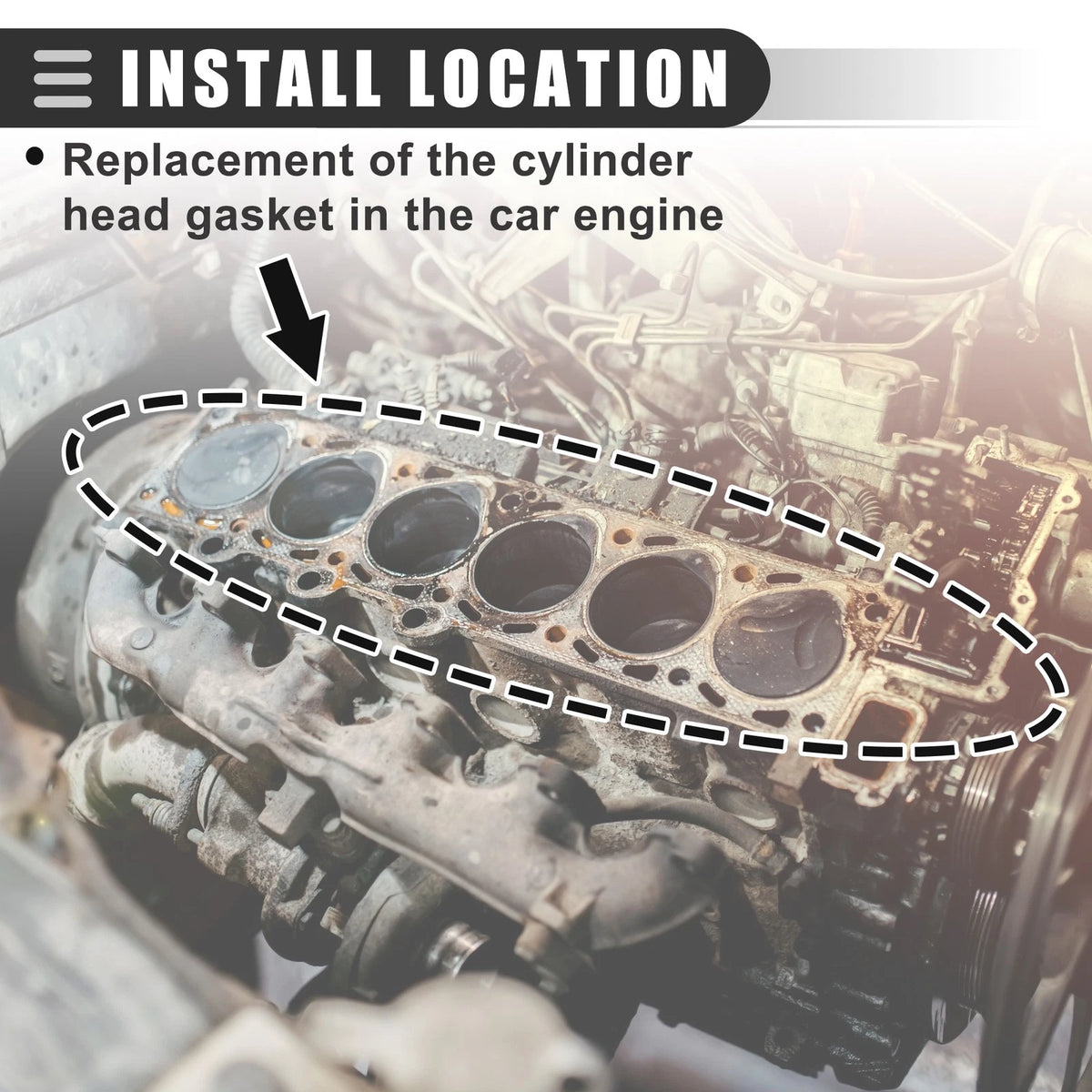 2.0L Cylinder Head Gasket for Honda CR-V (1997-2001)