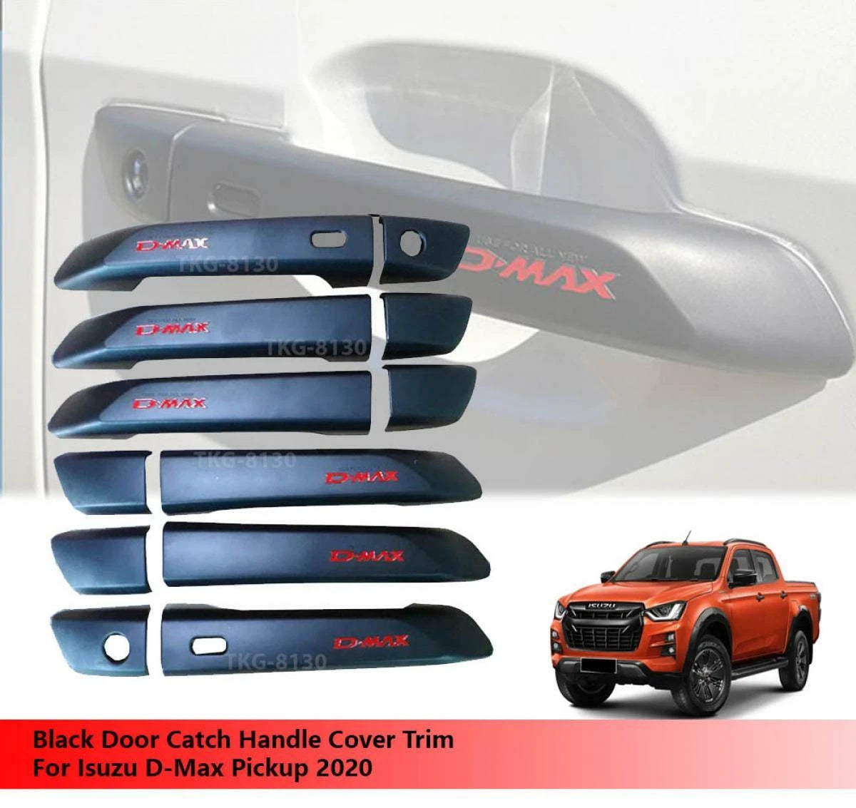 Door Catch Handle Cover for Isuzu Dmax D-Max Ute(2020)