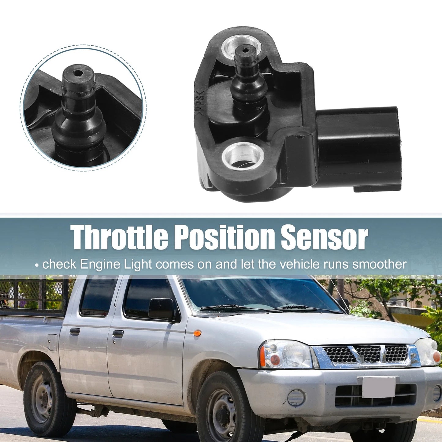 2 x Throttle Position Sensors for Mercedes-Benz ML350 (2006-2011)