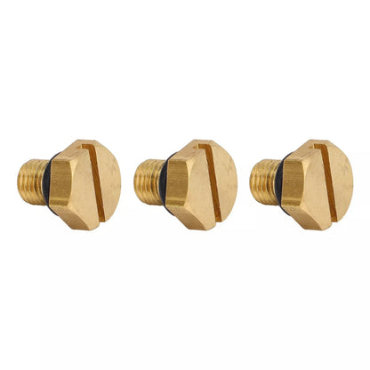 3PCS Screw Drain for Yamaha 2-Stroke 40-90HP CV40 Outboard Engine