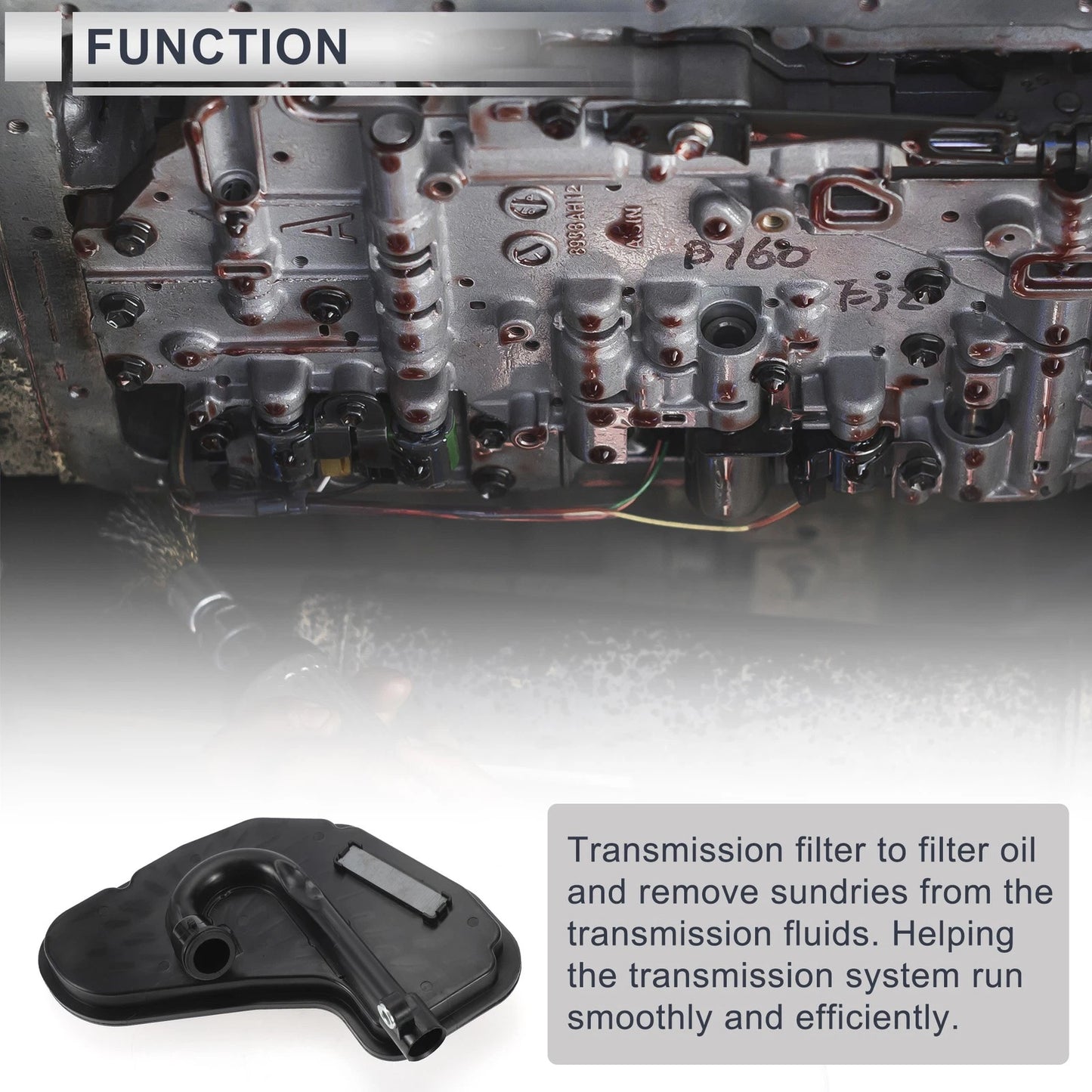 Transmission Filter for CHRYSLER 9HP48 Automatic Transmission Oil Filter
