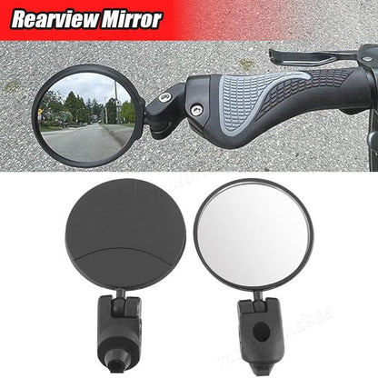 Bicycle Handlebar Rear View Mirror Set of 2 for MTB ()