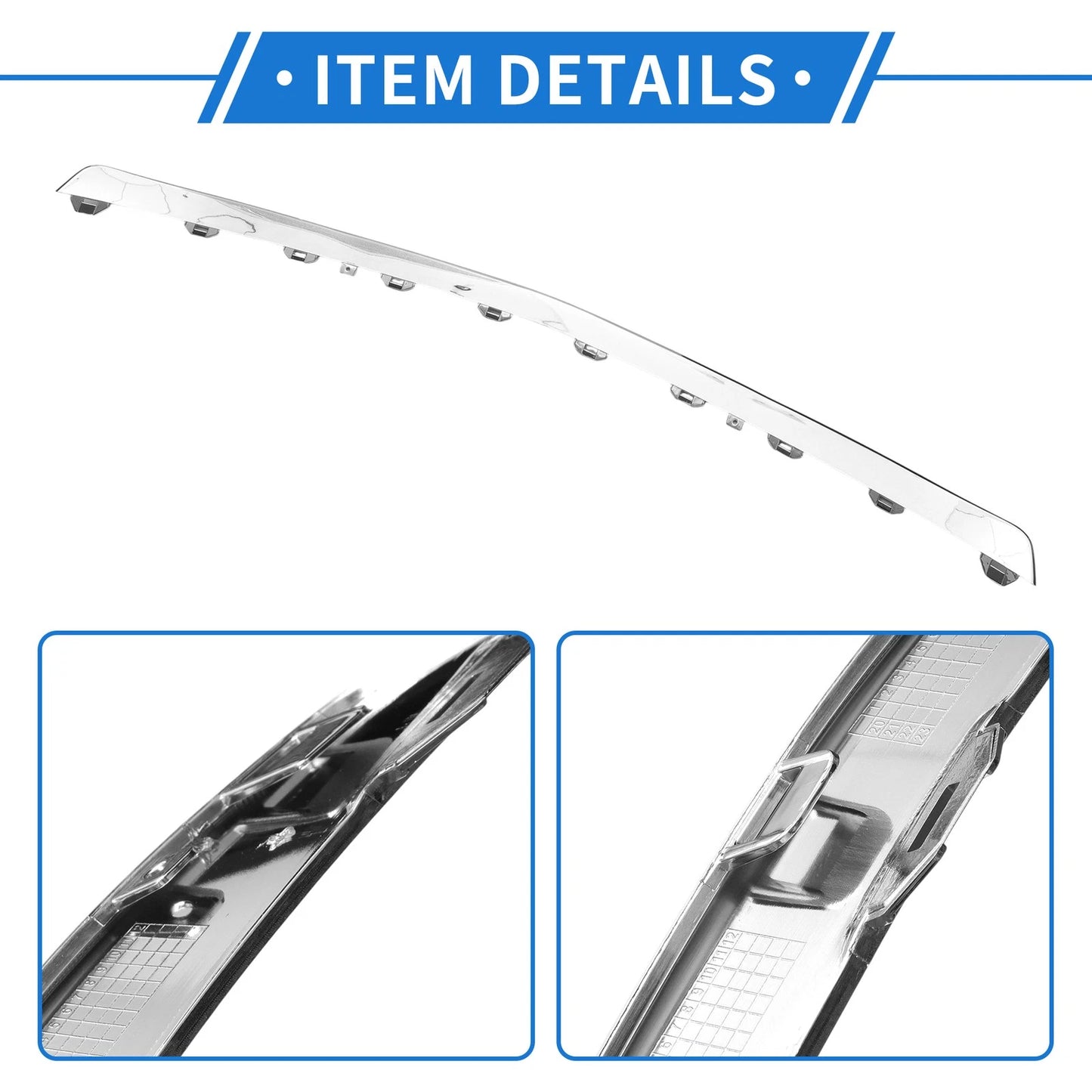 Front Lower Center Bumper Grille Trim for Mercedes-Benz W212/E (2014-2015)