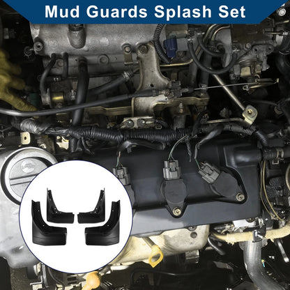 Mud Flaps Splash Guards 1 Set for Mercedes-Benz GL/GLS (2015-2016)