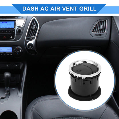 A/C Outlet Air Vent Panel for Ford Fusion 2006-2009 Black Silver Tone