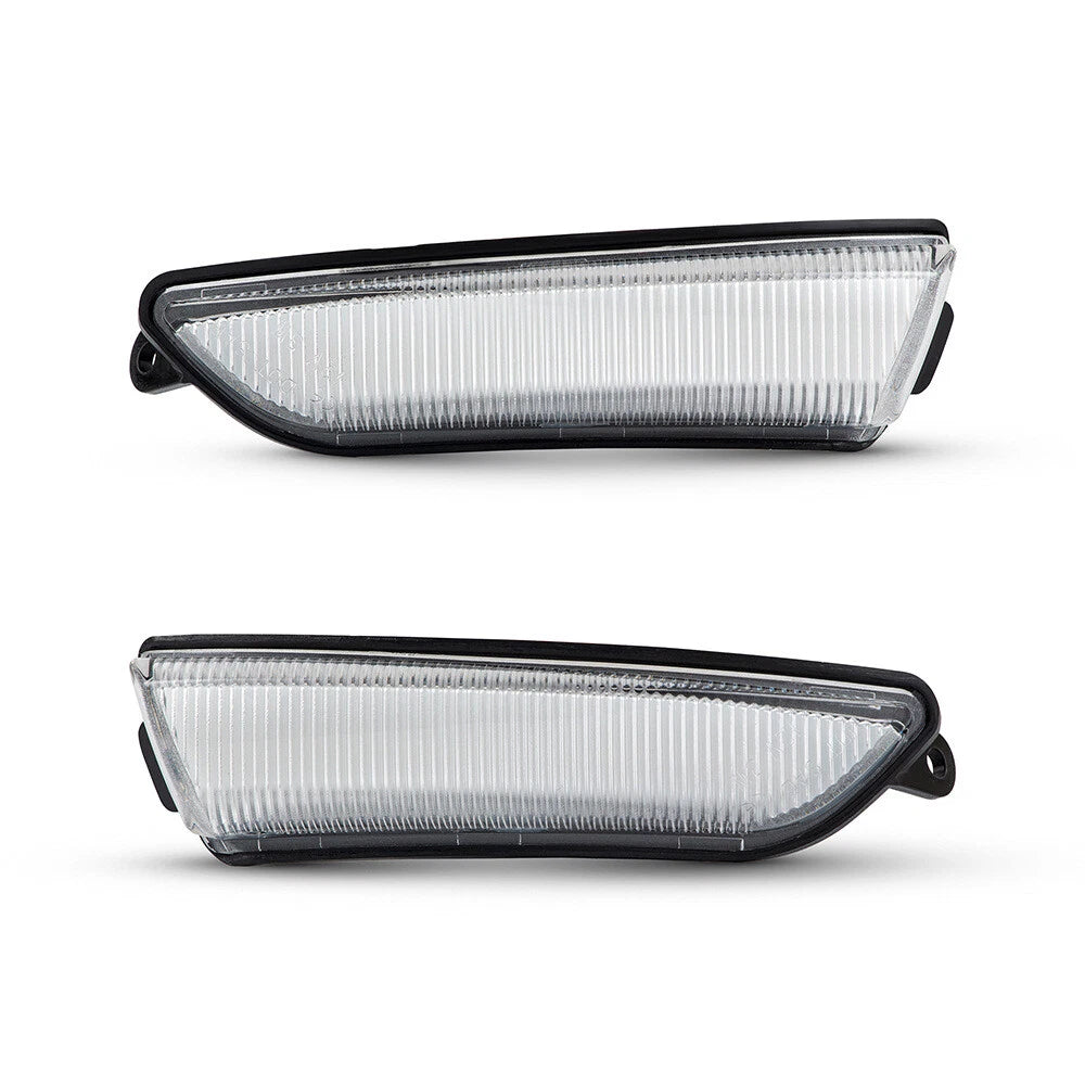 2x Clear Side Wing Mirror Turn Signal Lights for Chrysler 300 (2011–2023)