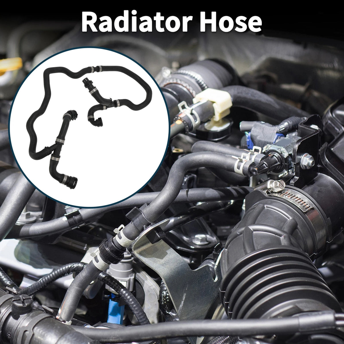 Radiator Hose & Heater Hose for BMW 525Li (2008 - 2010) Coolant Hose