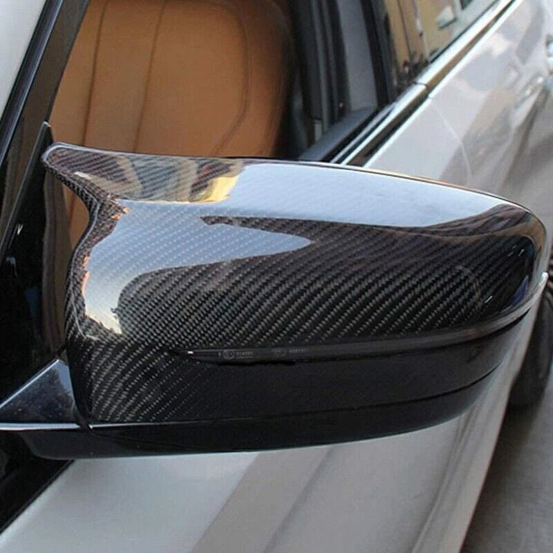 Carbon Fiber Side Mirror Cover Caps for BMW G30 G20 G11 G12 M Style (2017-2022)