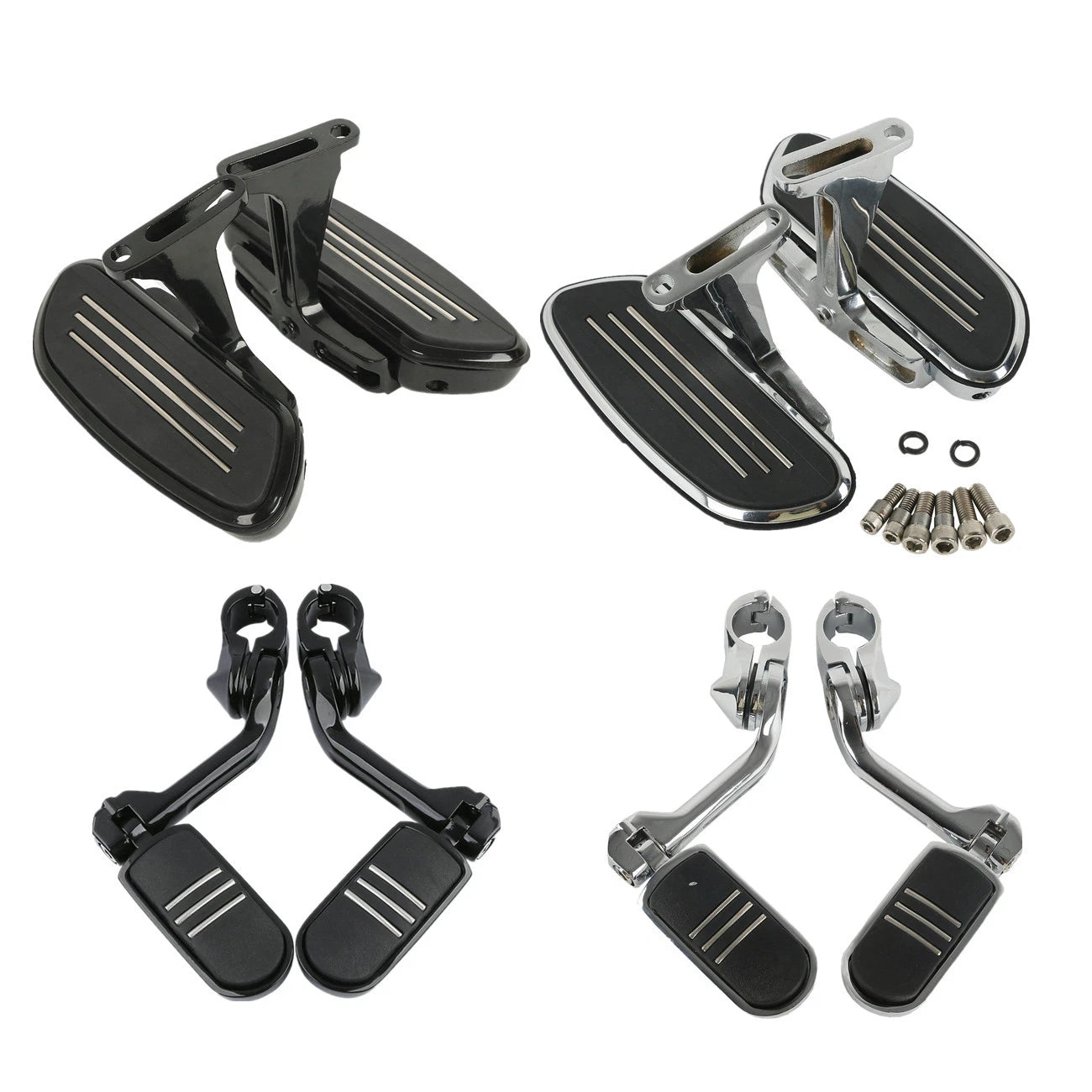 Passenger Floorboard 1-1/4'' Footpeg for Harley Road Glide (1993 - 2022)
