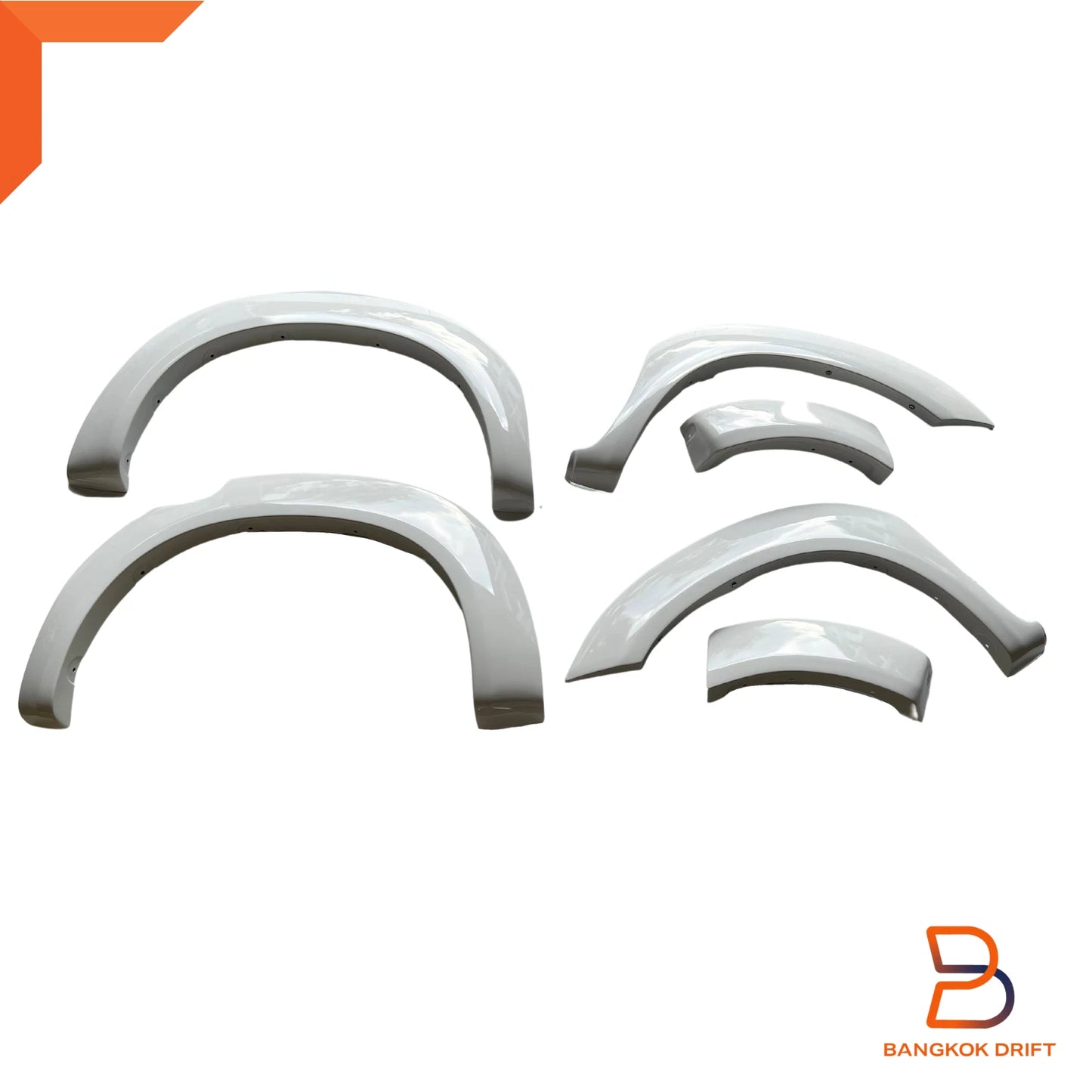 White SR5 Fender Flare Arch for Toyota Hilux Ute Vigo MK6 (2005-2015)