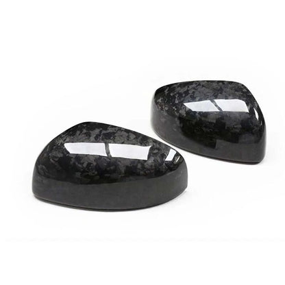 Real Forged Carbon Fiber Add-on Side Mirror Cover for Nissan 370Z Z34 2009-2020