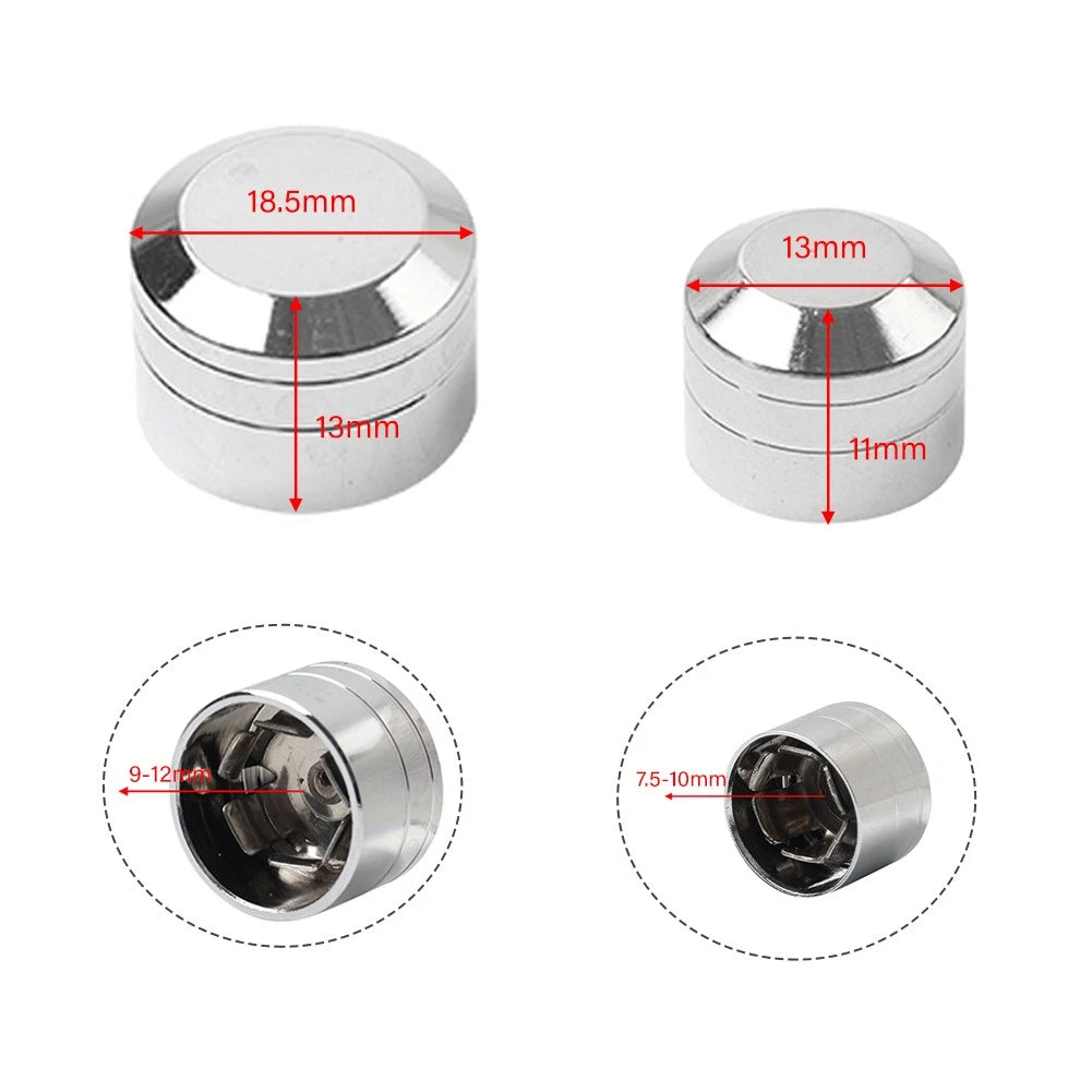 60 x Black Engine Bolt Caps Covers for Harley Evolution Engines (1984-1999)