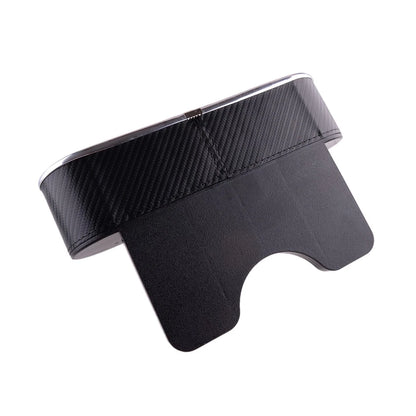 Dual USB Seat Gap Storage Box Charging Cup Holder for Universal Car