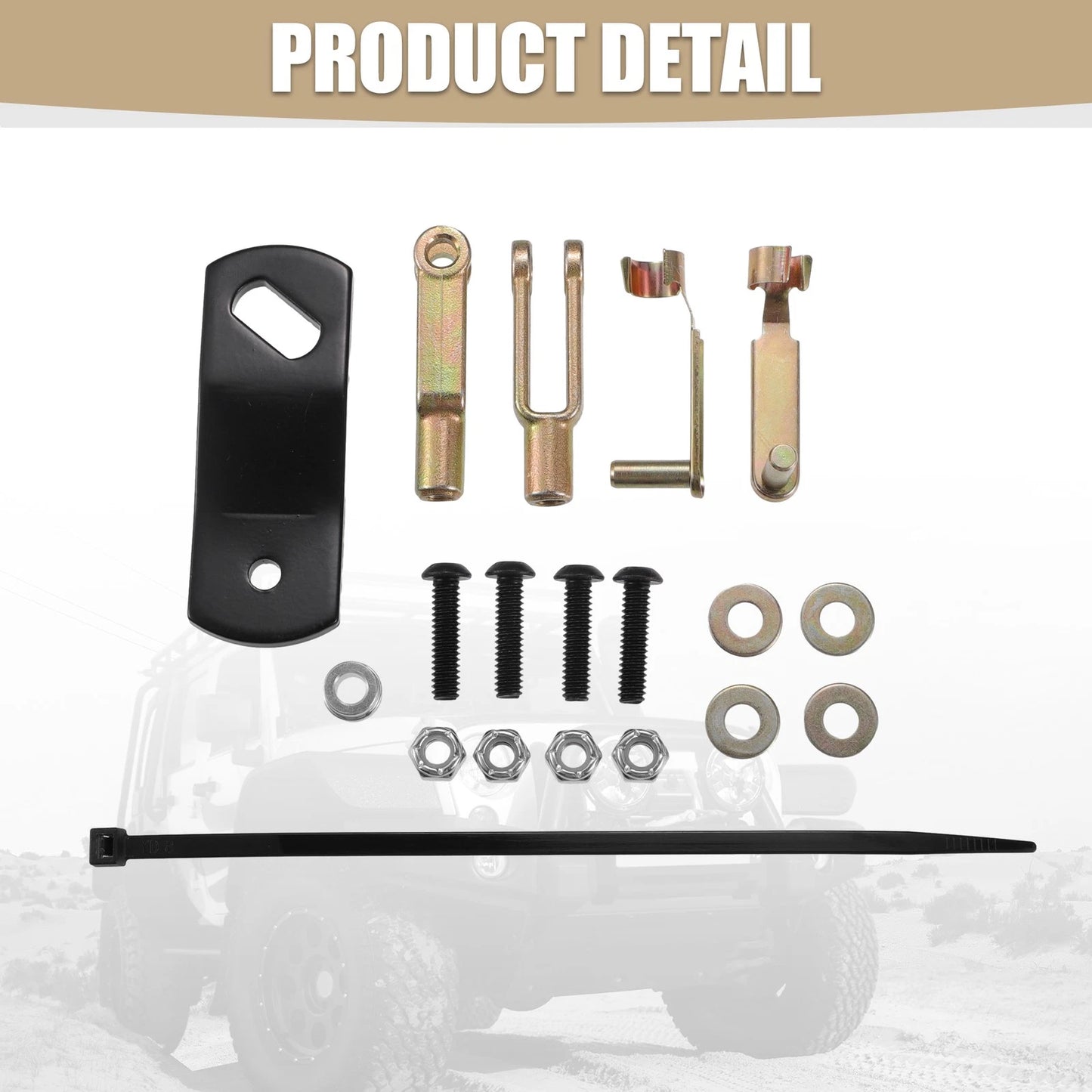 Transmission Shift Linkage Kit for Jeep Wrangler TJ (1997-2006)