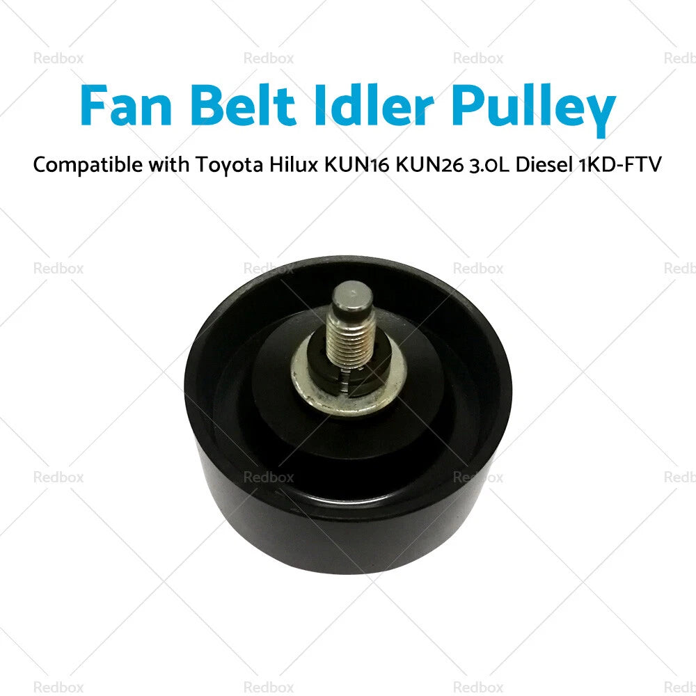 Idler Pulley for Toyota Hilux KUN16 KUN26 3.0L Diesel 1KD-FTV (2005-2015)