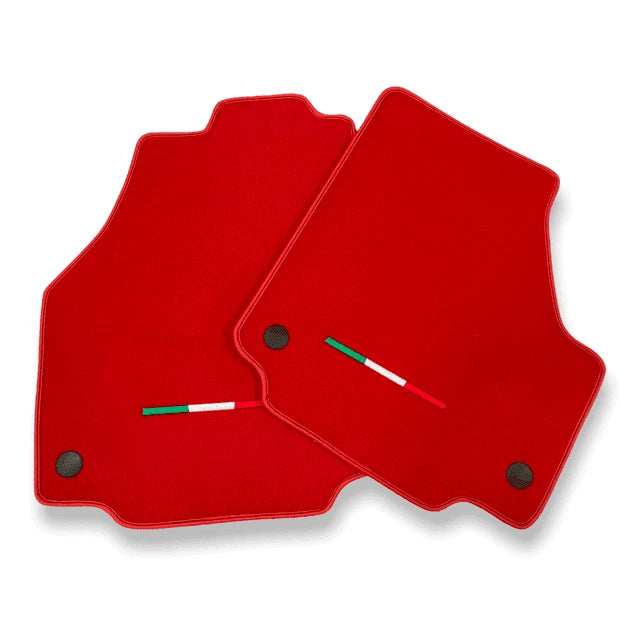 AutoWin Red Floor Mats for Ferrari F8 Spider (2019-2023)
