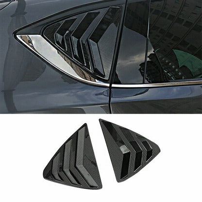 ABS Carbon Fiber Side Window Louver Shutter Cover for Mazda CX-5 (2017–2021)
