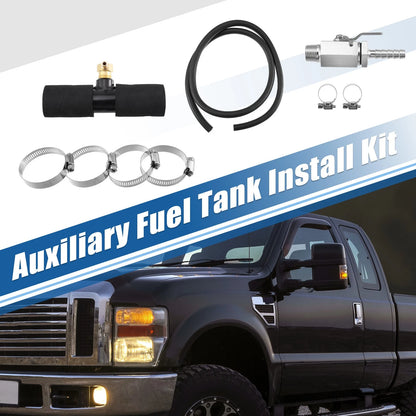 1-1/2" Auxiliary Diesel Fuel Tank Install Kit for Ford & Chevrolet