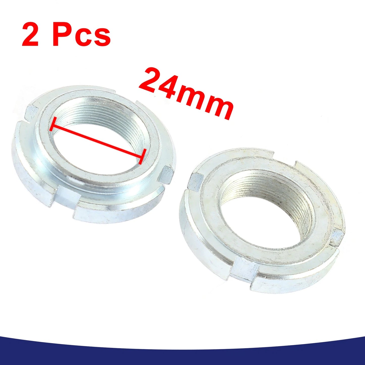 Lock Nut 24mm x 1.0 Steering Stem for Suzuki
