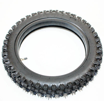 14" Rear Knobby Tire + Tube for PIT PRO Bigfoot Dirt Bike (90-100)