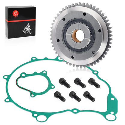Starter Clutch Gear One-Way Bearing Gasket for Yamaha YFM660R Raptor (2002–2005)