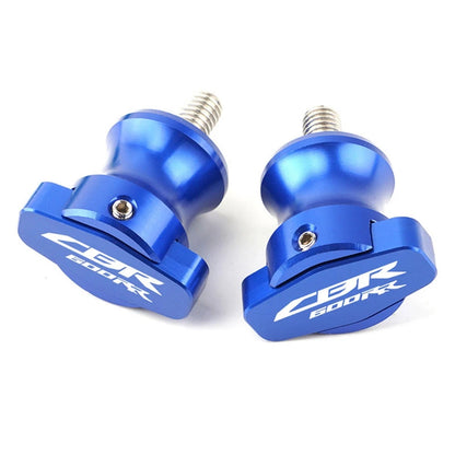 Swingarm Sliders Spools M8 for Honda CBR600RR (2003-2017) - Blue