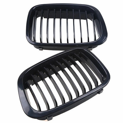 Gloss Black Kidney Grille for BMW E46 325Ci 330Ci 328 3 Series (1998-2001)