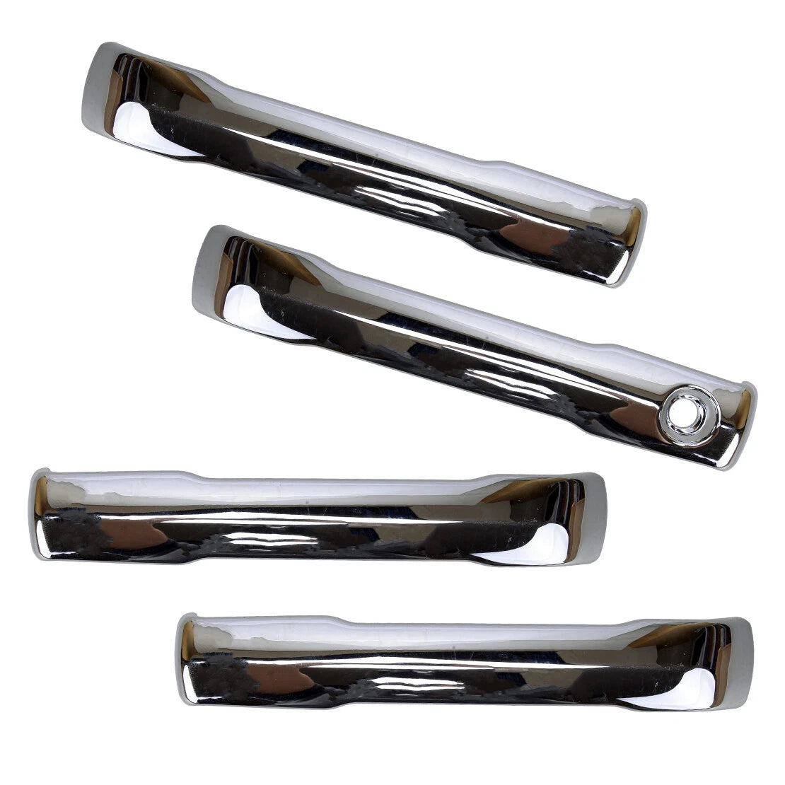4pc Chrome Exterior Door Handle Cover Trim for Toyota Tundra (2022-2023)