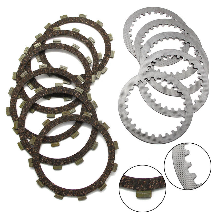 Clutch Friction Disc Plate for Yamaha XT250G TT250J SR250H SR250G XT250J (1976-2023)