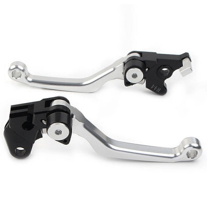 Dirt Clutch Brake Levers for Kawasaki KLX250 D-TRACKER (1993-1997) SILVER