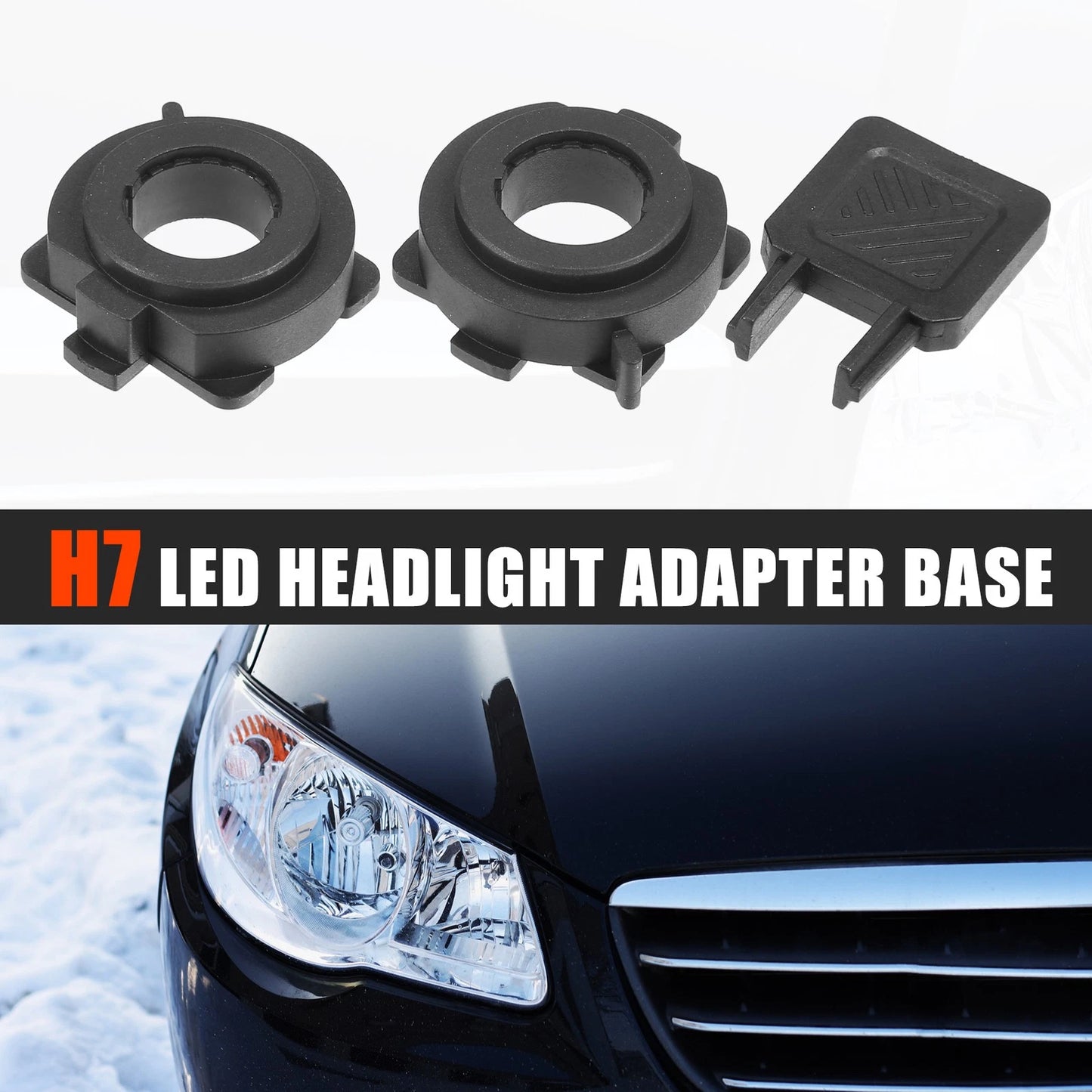 H7 LED Headlight Adapter Bases for Mazda CX-5 (2018-2022)