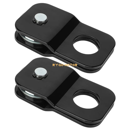 2 x Snatch Block Recovery 4 Ton Winch Pulley 8,000LB for OffRoad ATV UTV