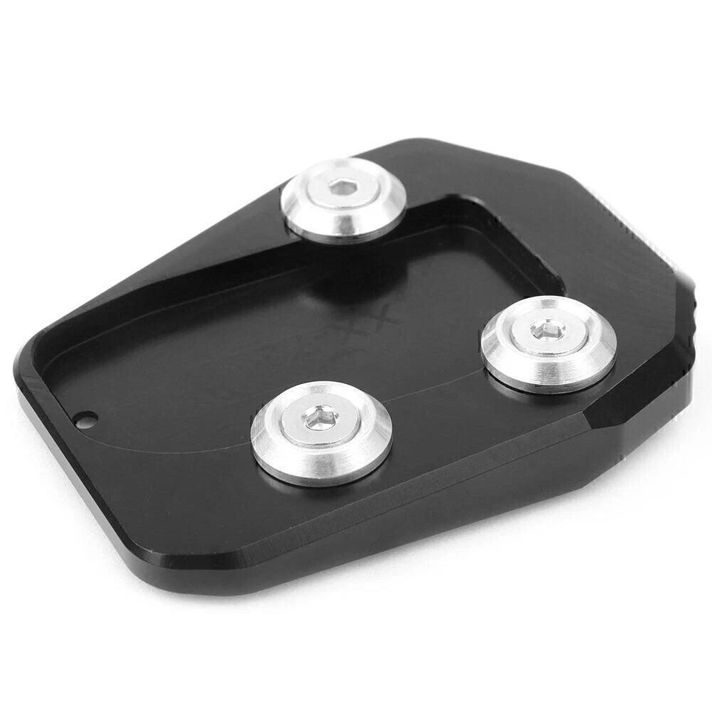 Black Sidestand Kickstand Extension Pad for Yamaha MT-09 (2013-2016)