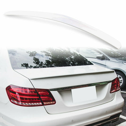 799 Diamond White Rear Boot Spoiler for Mercedes Benz W212 E350 (2010-2016)