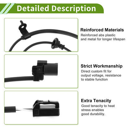 ABS Wheel Speed Sensor Rear Left for Toyota Highlander