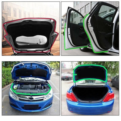 Flexible D Shape Car Door Weather Strip for All Weather Conditions
