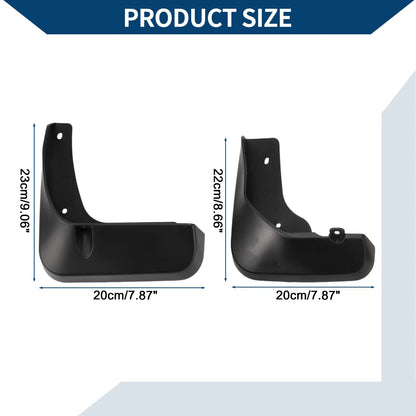 Mud Flaps 1Set Front & Rear Splash Guards for Toyota Camry (2012–2014)