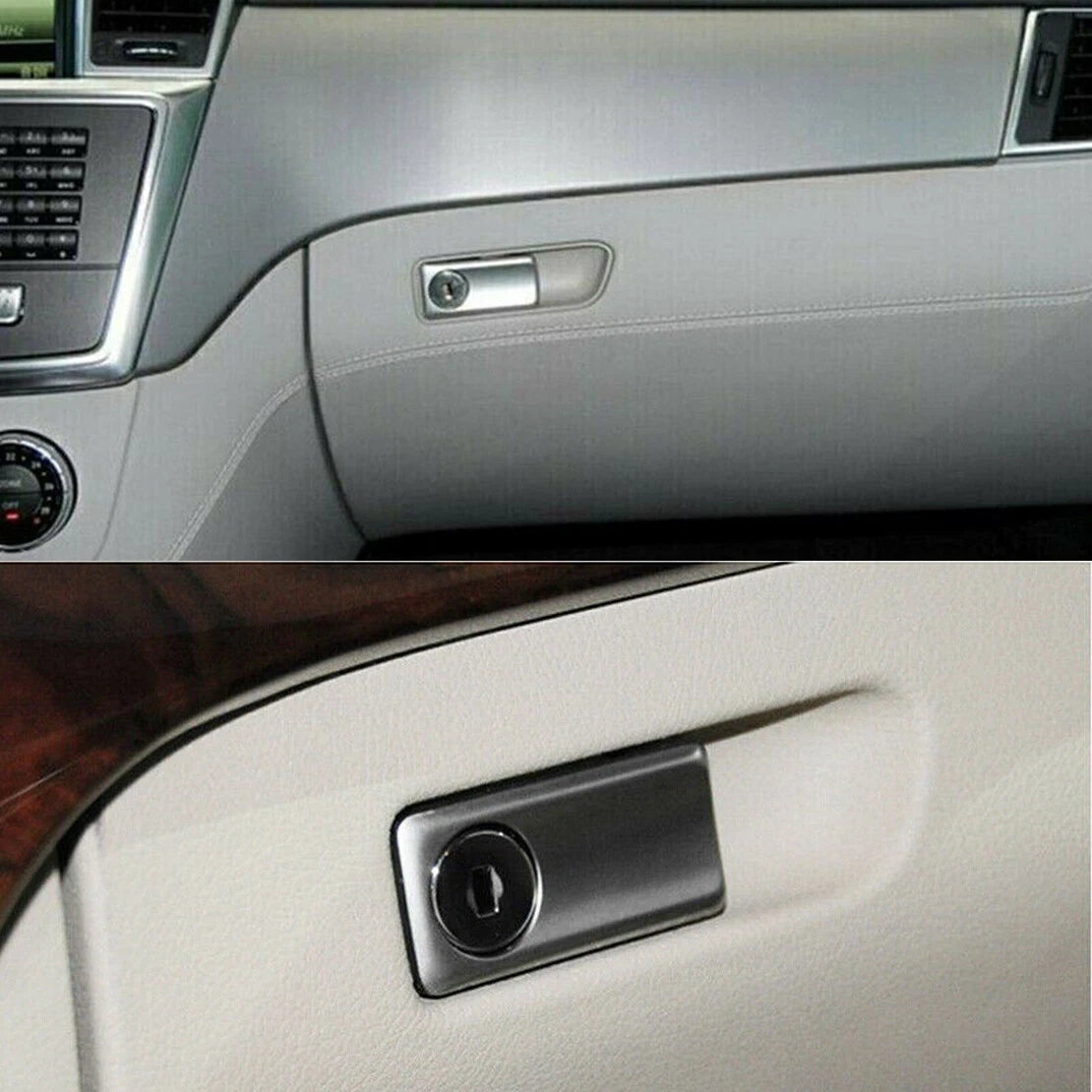 Glove Box Lock Lid Handle Puller for Mercedes-Benz ML GL Class (2012-2019)