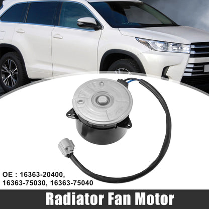 Radiator Fan Motor for Toyota Highlander and Lexus RX400h (2006–2008)