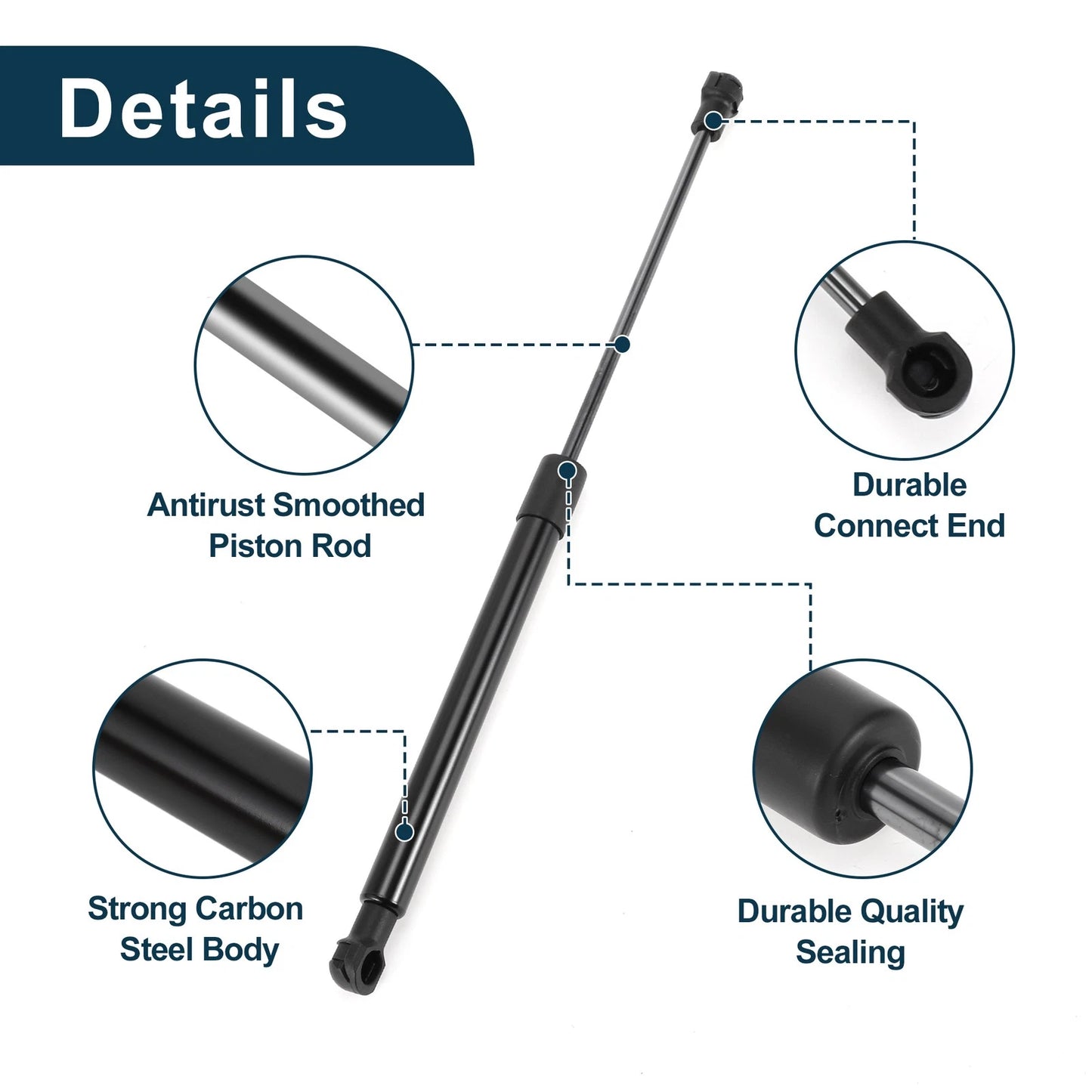 Hood Lift Supports Struts Gas Spring for Ford Focus MK3 (2012-2018)