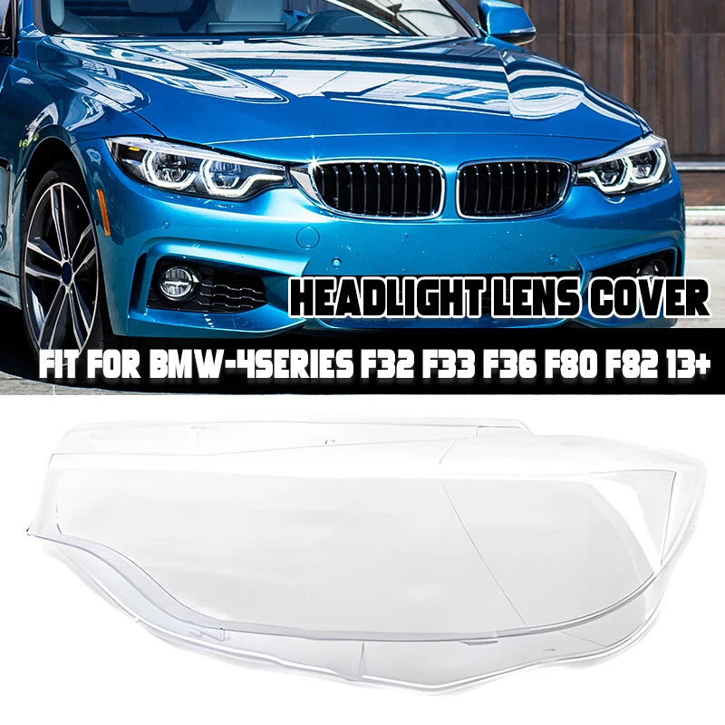 Front Headlight Lens Cover Left for BMW M4 F80 F82 F32 F33 F36 (2013-2017)