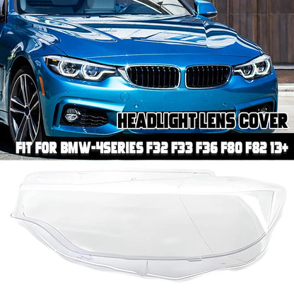 Front Headlight Lens Cover Left for BMW M4 F80 F82 F32 F33 F36 (2013-2017)