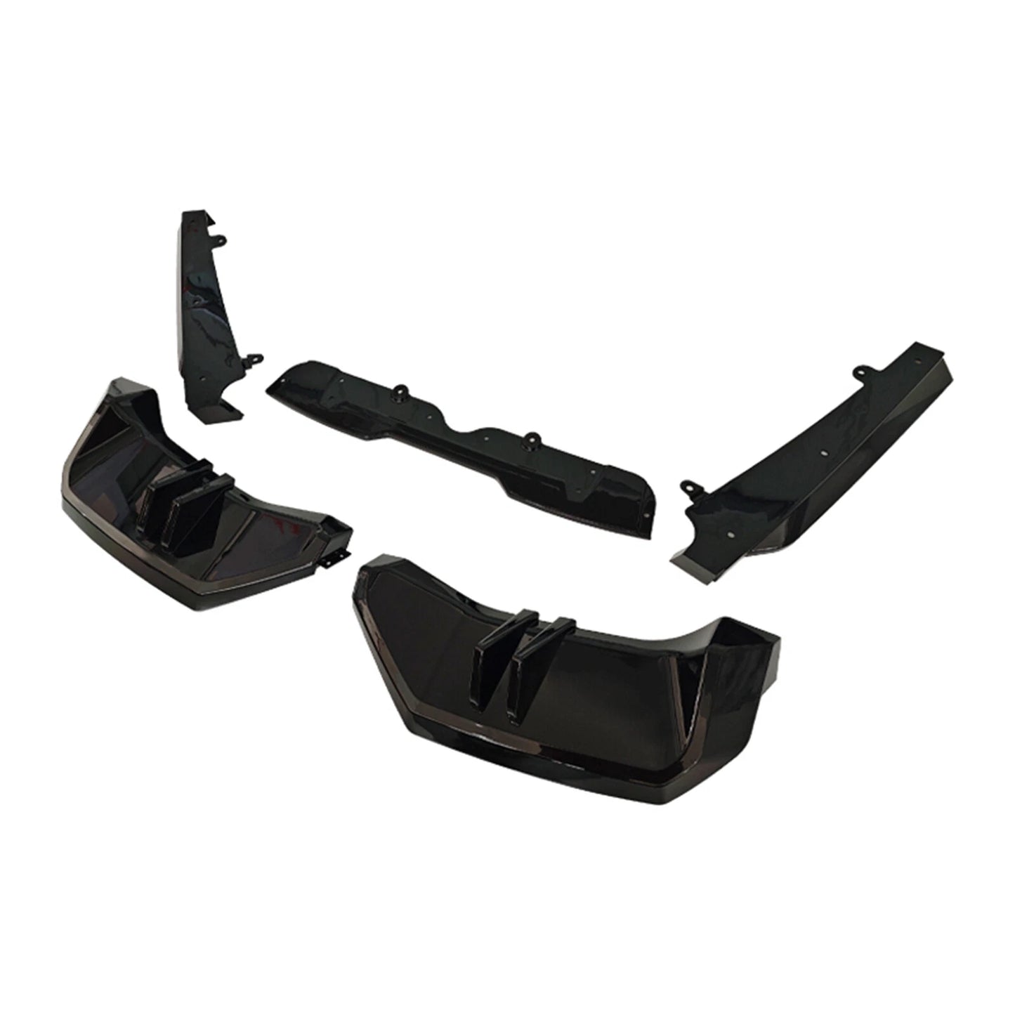 Rear Bumper Diffuser Lip for BMW 5 Series I5 G60 G61 (2024 - ) Gloss Black