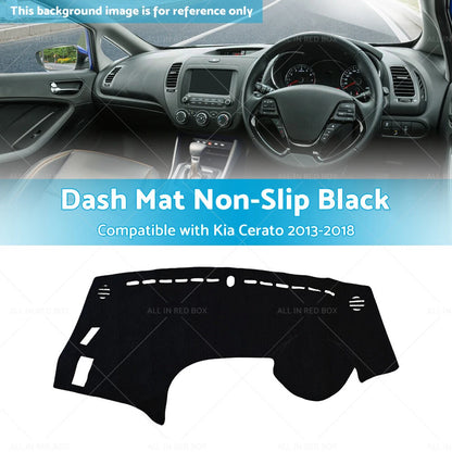 Dashboard Cover Mat for Kia Cerato (2013-2018) Non-Slip