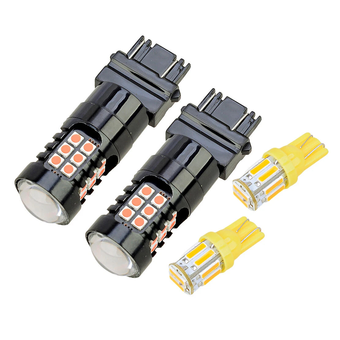 4x LED Turn Signal Light & Side Marker Bulb for Chevy Silverado 1500, Tahoe