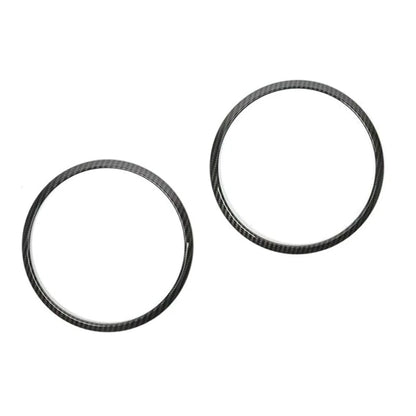 Carbon Fiber Roof Speaker Bezel Ring for Jeep Wrangler JK (2007-2014)