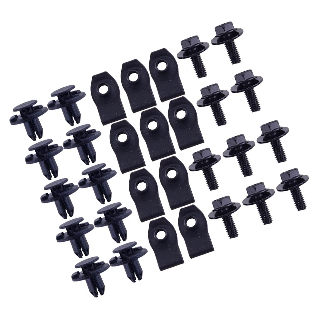 60pcs Undertray Guard Clamps for Nissan Qashqai (2014-2020)
